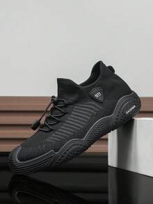 2026 Frühling/Sommer atmungsaktive Lässig Sneaker, Sportliche Freizeitschuhe, modische Sportschuhe für Herren - Schwarz - Übersicht 2