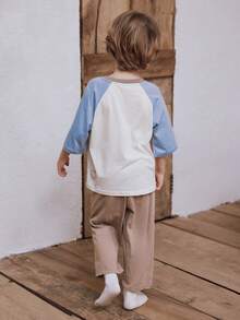 mini bala Kids Homewear Set Soft Breathable Adorable Play Friendly Pajamas 2026 Summer Perfect For Lounging Or Outdoor Play - Milky White - View 5