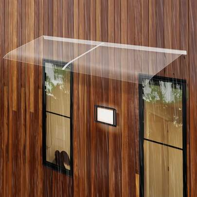 kangten Window Door Awning Canopy, Front Door Canopy, Patio Awning Canopy
