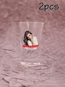 客製化照片文字迷你烈酒杯 個性化玻璃杯 批發可定製杯子 適用於婚禮、生日派對、家庭聚會、伴郎禮物、單身女派對伴手禮 - 風格A - 查看 9