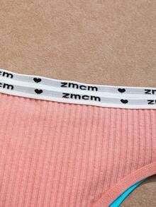 Bộ 5 chiếc quần lót dây gợi cảm dành cho nữ, không đường may, mềm mại, thân thiện với da, cạp thấp, kiểu dáng tối giản. - Nhiều màu - Xem 5