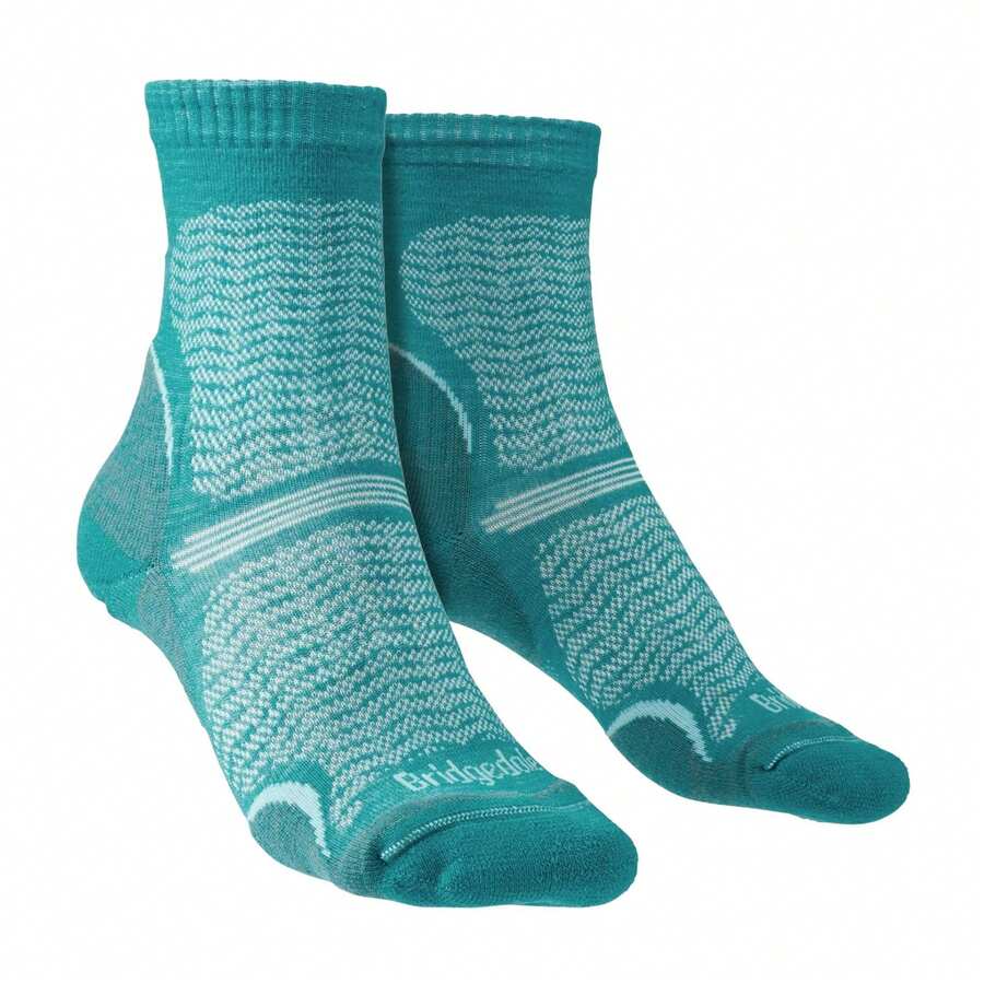 Bridgedale - HIKE Ultralight T2 Merino Performance Crew Socks For Women - 青色 - 查看 1