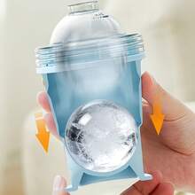 2-In-1 Foldable Silicone Ice Ball Cup With Straw - Portable Reusable Ice Mold Cup, Outdoor Sports Travel Water Bottle For Summer, Anytime Ice Ball Maker - Multicolor - View 8