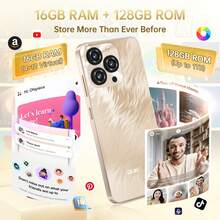 OUKITEL C3 Android 14 解鎖手機 2025-16GB+128GB，6.52 吋水滴螢幕，5000mAh 電池智慧型手機，13MP 相機，八核心，指紋辨識/3.5mm 耳機孔/GPS - 黑色 - 查看 2