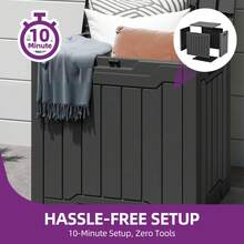 Outdoor Storage - Black - View 10