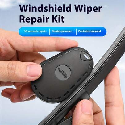 Car Windshield Wiper Repair Tool Kit. Designed For Automobiles, Equipped With Ergonomic Wiper Blade Cleaner. Suitable For Cars And Trucks. It Can Extend The Service Life Of Windshield Wipers And Improve Visibility Clarity, Applicable To Various Vehicle Types.