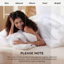 Bedsure Comforter Duvet Insert, GentleSoft Down Alternative Cooling Bedding, Gift For Graduation/Back To School, College Dorm/Apartment Essentials, For Room Home Bedroom Decor, Dorm Decor, Fall Decor - White - View 7
