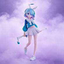 1pc Standing Anime Girl Figure, Suitable For Desktop Decoration, 2D Hobby Collection Model, Figure, Gift Figure - Multicolor - View 3