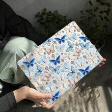 Ốp laptop 2026 M5 tương thích với Macbook Pro Air 13 15.3 13.6 inch, ốp M2 M3 M4 tương thích với Macbook Pro 13 14.2 16.2 16 inch, ốp Print Cove chống bám vân tay, thiết kế hình bướm. - Xem 1