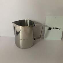 New 350ml Professional Latte Art Pitcher, Milk Frothing Cup With Scale For Barista Beginners, Round & Pointed Spout - Multicolor 350ML - View 7
