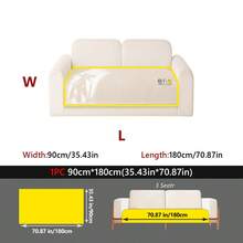 1 件 Sherpa 面料猫爪刺绣保暖加厚沙发套，防滑且适合宠物，适用于客厅、卧室、办公室 - 彩色 - 查看 20