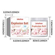 jakehoe Floral Laundry Explosion Salt, Antioxidant Cleaning Formula Fast Dissolve Deep Stain Removal Brighten Soften Fabric Color Protection Odor Elimination Long Lasting Fragrance - Solid State - View 9