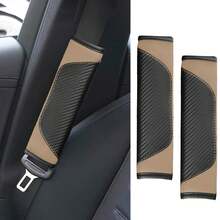 2pcs Car Seat Belt Shoulder Pads, Comfortable & Durable Shoulder Protection, Dual-Color Design, Universal Size, Easy Hook And Loop Installation, Multiple Colors Available - A - View 10