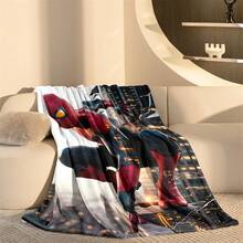 Marvel Đây là chiếc chăn nỉ in hình Người Nhện, với phông nền là thành phố New York. Màu sắc rực rỡ, nhưng màu nền được làm dịu để giảm bớt sự kích thích thị giác. Màu sắc của các nhân vật nổi bật giúp dễ dàng nhận biết. Chiếc chăn vừa có tính thẩm mỹ cao vừa ấm áp và mềm mại, thích hợp dùng làm chăn phủ ghế sofa, chăn ngủ trưa hoặc trang trí giường ngủ. - Nhiều màu - Xem 8