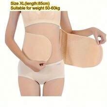 Plus Size Mesh Waist Trainer For Women – Breathable Elastic Tummy Control Band, Adjustable Back Support Girdle For And Daily Use - Multicolor - View 11