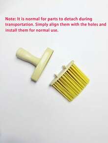 2pcs Multifunctional Cleaning Brushes, Groove Cleaner, Window Crevice Brush, Desk Gap Brush, Car Interior Brush, Keyboard Cleaner, Suitable For Home, Kitchen, Bathroom, Office Desk, Car Cleaning (1/2pcs Available) - Multicolor - View 9