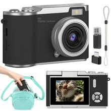 8X Digital Zoom Digital Camera, Suitable For Vlogging, 2.4" IPS Screen, 1080P HD Photos, Rechargeable, Professional Photography Camera For Teens & Beginners, With Card Reader, OTG, Photo/Video/Webcam, Ideal For Thanksgiving, Christmas & New Year Gifts. 800mAh Rechargeable Battery - YJH-lK-007 - View 20