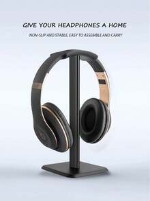 miwoo 1/2 piezas Soporte de metal de escritorio para auriculares, Soporte para auriculares, Disponible en dorado, oro rosa y plateado - oro rosado - Ver 11