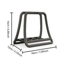 1pc Vertical Laptop Stand, Fits 10-17 Inch Laptops Of Multiple Brands Including , Allows Upright Placement - View 12