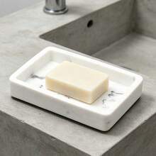 Accesorios de baño > Jabonera, Soporte de jabón, Jabonera de mármol artificial, Jabonera de lujo creativa de hotel, Jabonera perfumada, Plato de jabón, Soporte de jabón - Jabonera - Ver 3