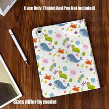 Ốp bảo vệ máy tính bảng kiểu sách hình thú cưng hoạt hình đại dương dễ thương, có khe cắm bút. Ốp bảo vệ máy tính bảng mềm mại và dễ thương kiểu sách hình thú cưng hoạt hình đại dương, có khe cắm bút, chức năng tự động bật/tắt màn hình thông minh, chức năng giá đỡ ổn định, bảo vệ toàn diện và các đường cắt chính xác. Tương thích với iPad Mini 4/5/6, 9.7/10.2/10.5/10.9/11/12.9/13 inch, Pro/Air 4/5/6/7, thế hệ thứ 10/11, Galaxy Tab A7Lite/A8/A9/A9Plus/S6Lite/S7/S8/S9/S10/S11/FE/Plus Series. - Nhiều màu - Xem 4