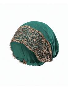 1 pieza Pañuelo bohemio de poliéster de unicolor con aplicaciones de encaje, adecuado para boda, vacaciones, todas las estaciones, playa, viaje - 1 pieza de encaje - Ver 18