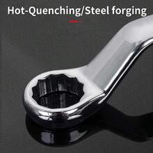 Bộ dụng cụ sửa chữa gồm cờ lê và cần siết kết hợp - 8-10 - Xem 4