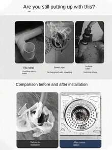 1pc 2.83 Inch Bath Tub Drain Cover - Shower Hair Drain Net, Bathtub Drain Strainer, Bathroom Sink Filter Basket, Home Bathroom Decor, Summer - Silver - View 4