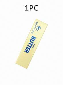 半个装咸黄油造型软萌捏捏乐玩具，逼真食物造型，可挤压，缓解压力焦虑，可爱卡通感官玩具，适合成人，生日礼物，派对小礼物，办公桌装饰，父亲节/返校节/独立日礼物 - 查看 12