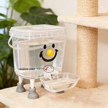 3L Dispensador de agua automático para mascotas, adecuado para gatos y perros, para uso doméstico y de viaje, sin necesidad de batería o enchufe, fácil de limpiar e impermeable, para uso en interiores y exteriores, diseño inspirado en la dopamina, diseño de soporte elevado que se adapta a la postura natural de beber de la mascota para proteger su cuello, opción ideal para amantes de las mascotas - Multicolor - Ver 11