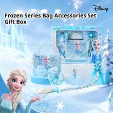Disney Elsa Princess Crossbody Bag, Fashionable Travel Crossbody Bag, Gift Box Set - Square - View 6