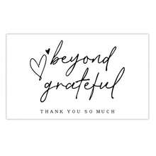 50 Pack White Thank You Cards, Thick Paper Smooth Writing Mini Gift Cards, Simple Elegant Blank Decorative Message Cards For Supporting Small Business, Store Owners, Online Shop Sellers, Perfect For Business Packaging, Retail Orders, Party Favors, Holiday Greetings, Birthday, Thanksgiving, Baby Shower, Wedding, Back To School & Daily Gratitude Stationery Supplies - Multicolor - View 7