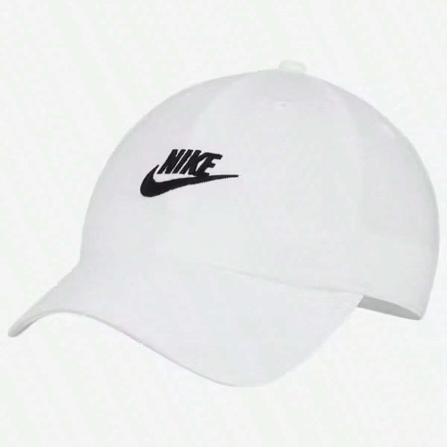 Nike Club H86 Adjustable Cap Black/White FB5368-100 - Pearl White - 查看 1