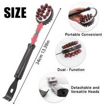 Double-Sided Massage Hammer, Body Percussion Hammer, Telescopic Back Massager, Massage And Percussion Hammer, Elderly Massage Hammer, Percussion Hammer - View 10
