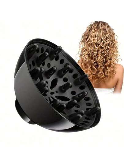 1/2/3件装最新旅行装美发扩散器 - 沙龙级吹风机配件，无损蓬松造型工具 | 美发扩散器，打造自然波浪，轻巧便携，居家旅行皆宜。婚礼、母亲节、海滩旅行和各种庆祝活动的理想礼物。完美适用于女性、母亲、教师、朋友、伴娘、学生，以及返校季和夏季。简约而不失美感，时尚优雅。