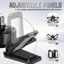 Garage Light 1 Pack  LED Lights For Garage With  Screw In LED Shop Lighting For Workshop, Basement Support - 1 - 查看 4