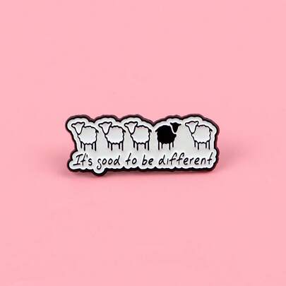 Cute Enamel Pin Lapel Pins Badges On Backpack Women's Brooch Zinc Alloy Clothes Gift Jewelry Fashion Accessories