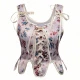 251117 Floral Corset, Red