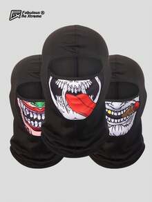 1 chiếc mũ trùm đầu giữ ấm thoáng khí in họa tiết mùa hè dùng cho xe đạp, lót mũ bảo hiểm, chống nắng và chống bụi. - Nhiều màu - Xem 1