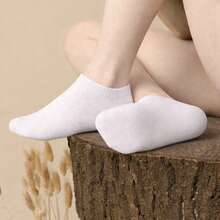 Sock Shop TORE SOCKSHOP TORE - 6 Pack Ladies Plain Sports Trainer Socks - White - View 4