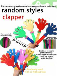 18pcs Party Clappers - 11 Inch Clapper Sticks, 2.76 Inch Party Horns, Reusable Gifts Suitable For Baby Shower, Sports Cheering, Birthday Rewards, Family Gatherings, School Events And Company Activities - Multicolor - View 12