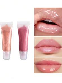 20/10/6/1 piezas Tubo de bálsamo de labios vacío suave y transparente de 5ml, portátil, para viajes, envase de brillo de labios DIY, herramienta de empaque cosmético para mujeres/niñas - Multicolor - Ver 4