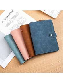 A5/A6 Soft Leather Binder Cover Set, No Accessories - Single Piece - View 1