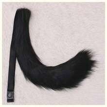 1pc New Cat Tail Set, Suitable For Masquerade Party, Performance, Cosplay Cat Girl Accessories, Tail With Tie, Suitable For Masquerade Party, Stage Performance, Halloween Costume Fall Halloween Accessories - 全新多色 - 查看 14