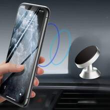 Super Strong Magnetic Car Phone Holder, Suitable For Dashboard, Anti-Shake Anti-Slip And Won't Fall Off - A - View 3
