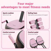 Agilithor Abdominal Bar | Auto Rebound, Lumbar Pad, Full-Body Home Trainer - Pink - View 6
