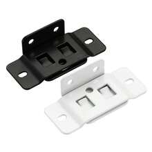8/12pcs Wardrobe 3-In-1 Shelf Brackets, Invisible Cabinet 2-In-1 Shelf L-Shaped 90 Degree Furniture Hardware Shelf Connectors - Multicolor - View 4