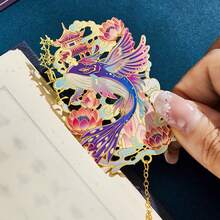 1个金属书签，古典中式励志祝福书签，学生和老师的毕业礼物 - 款式一 - 查看 6