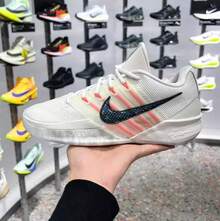 Nike Sabrina 3rd Generation Women's Basketball Sneakers - Off-white/red - View 5