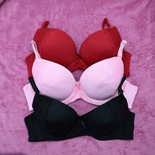 Women Bras & Bralettes - Red - View 7